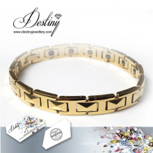 Destiny Jewellery Crystals From Swarovski Gold Bracelet
